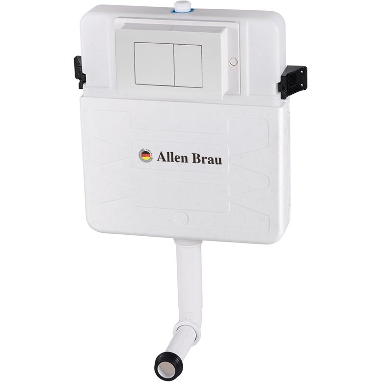 Изображение товара Бачок скрытого монтажа Allen Brau Pneumatic, 9.11104.20, для напольного унитаза Изображение товара Бачок скрытого монтажа Allen Brau Pneumatic, 9.11104.20, для напольного унитаза