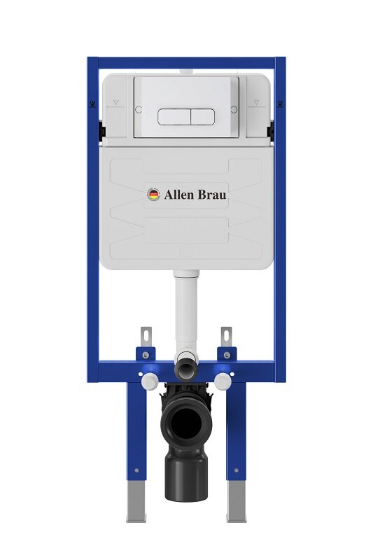 Изображение товара Инсталляция для унитаза Allen Brau Pneumatic 9.11103.20, монтажная система с пневматическим смывом
