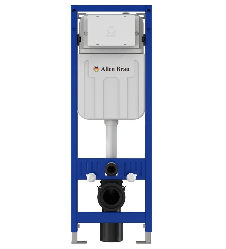 Изображение товара Инсталляция Allen Brau Pneumatic для подвесных унитазов, 9.11102.20, Германия