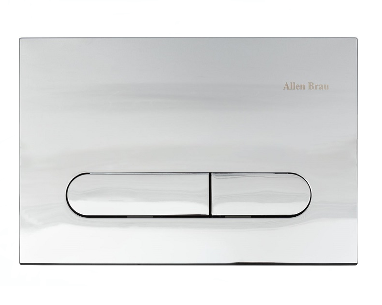 Изображение товара Клавиша смыва Allen Brau Project Color, 9.2PR01.00, механическая, цвет хром