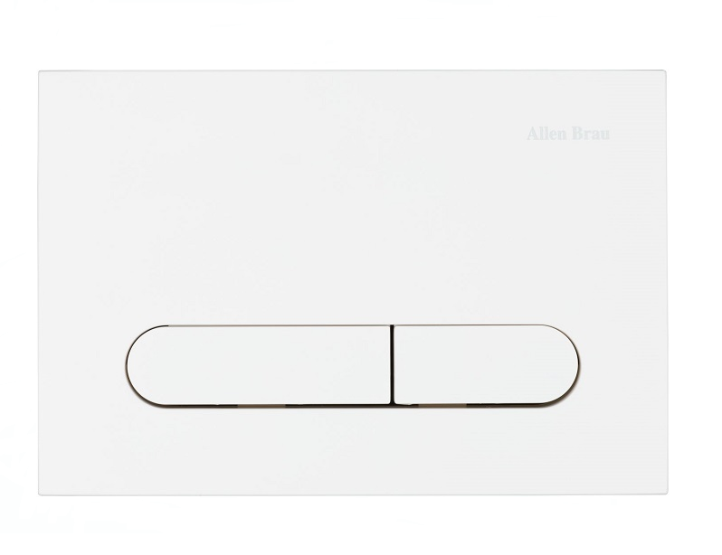 Изображение товара Клавиша смыва Allen Brau Project Color, 9.2PR01.21, механическая, цвет белый матовый