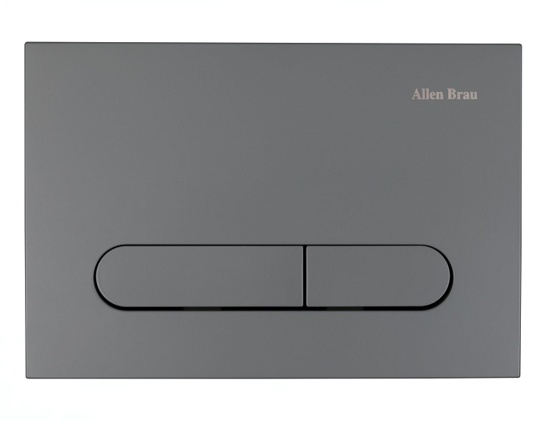 Изображение товара Клавиша смыва Allen Brau Project Color механическая антрацит 9.2PR01.AN