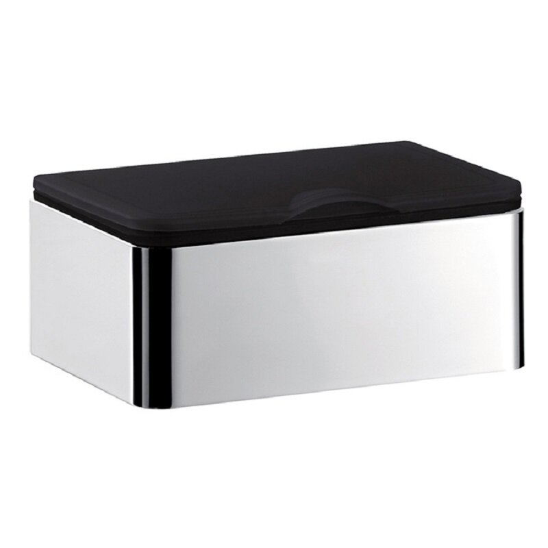 Изображение товара Контейнер для влажной туалетной бумаги Emco System2 3539 001 01 черный хром