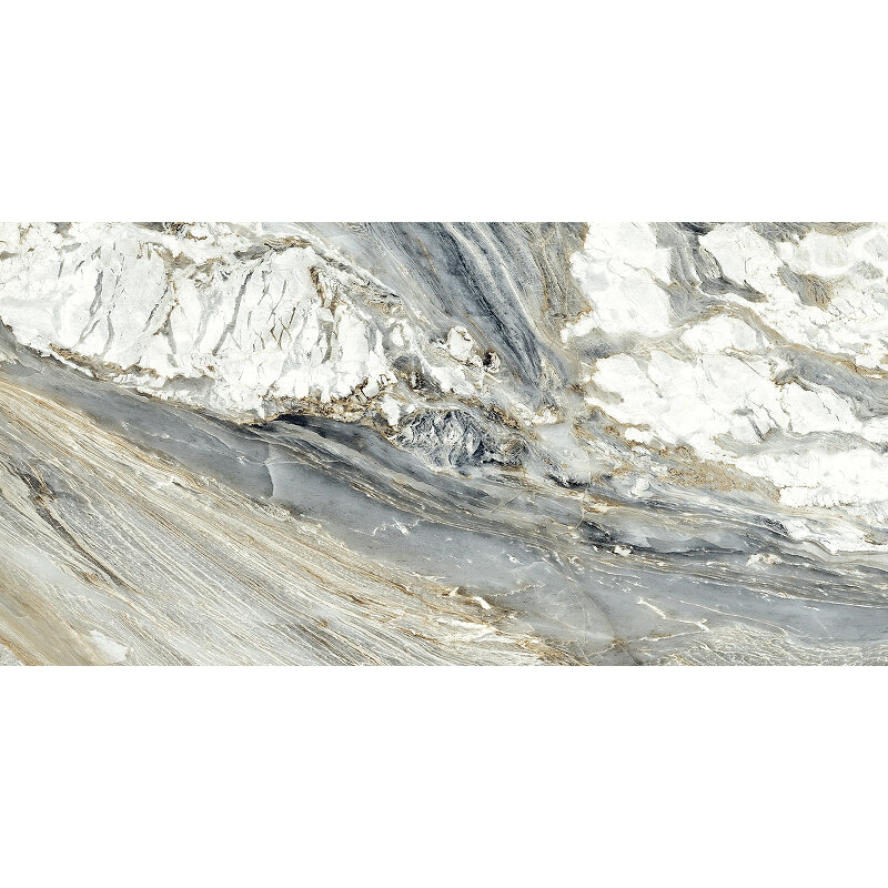 Изображение товара Керамогранит LCM Cascade Natural 60x120 см синий бежевый белый полированный