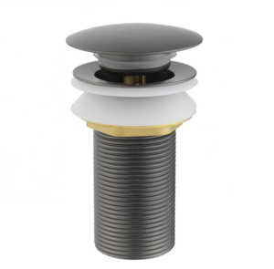 Изображение товара Донный клапан Allen Brau Priority 1 1/4 без перелива графит браш Германия