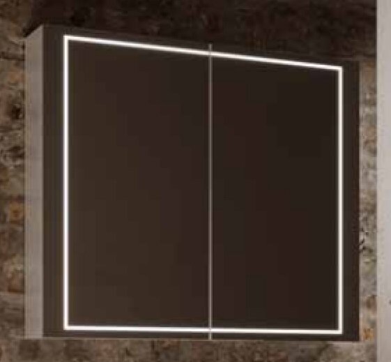 Изображение товара Зеркальный шкаф Aqwella Simplex В7 SLX0407 70 см с подсветкой белый