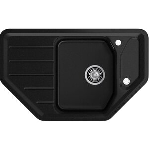 Изображение товара Кухонная мойка GranFest Corner C-800E черный, 79 x 49 см