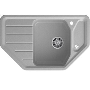 Изображение товара Кухонная мойка GranFest Corner C-800E серый, 79 x 49 см