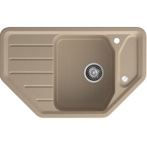 Изображение товара Кухонная мойка GranFest Corner C-800E песочный, 79 x 49 см