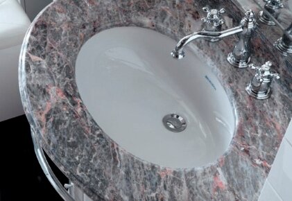 Изображение товара Раковина Eurodesign LO-56 Угловая, керамика, 56х40 см