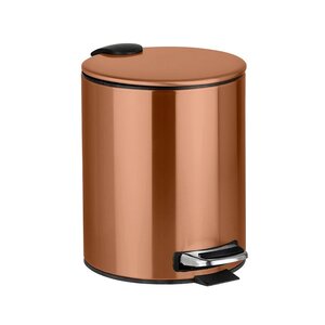 Изображение товара Мусорное ведро Bemeta Amber 155315010, 5 л, PVD-покрытие, медное золото матовое