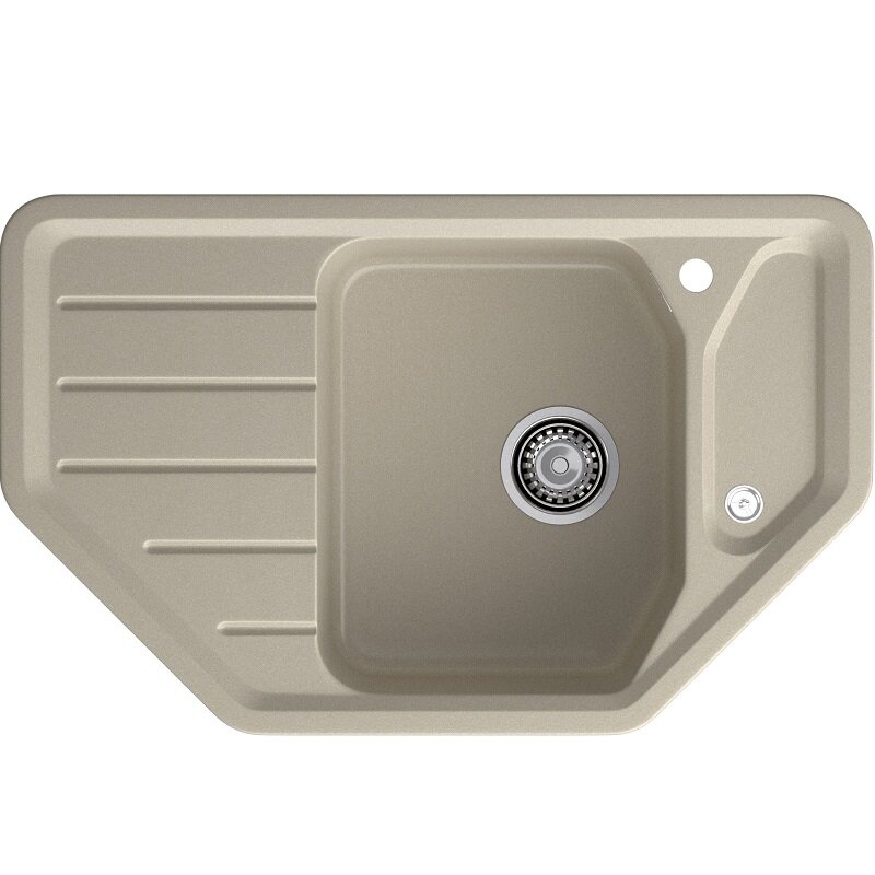 Изображение товара Кухонная мойка GranFest Corner C-800E топаз, 79 x 49 см