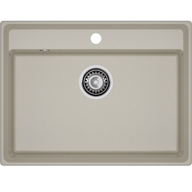 Изображение товара Кухонная мойка GranFest Level LV-660 топаз из искусственного мрамора 66х50 см