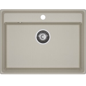 Изображение товара Кухонная мойка GranFest Level LV-660 топаз из искусственного мрамора 66х50 см