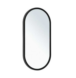 Изображение товара Зеркало Allen Brau Infinity 50 см с подсветкой овальное черное