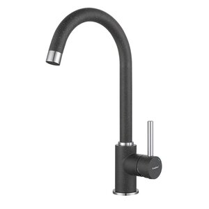 Изображение товара Смеситель GranFest 3650 графит для кухонной мойки