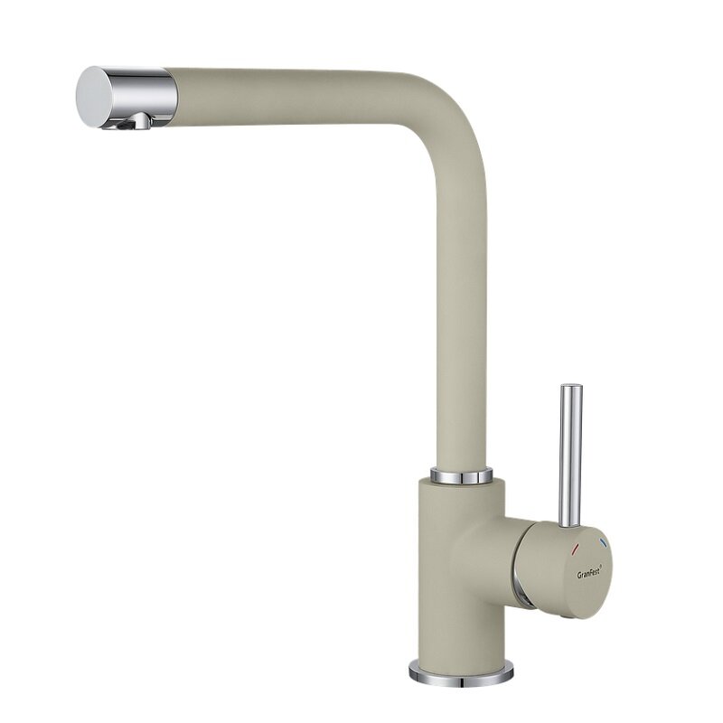 Изображение товара Смеситель для кухонной мойки GranFest 3651 топаз с вращающимся изливом и керамическим картриджем