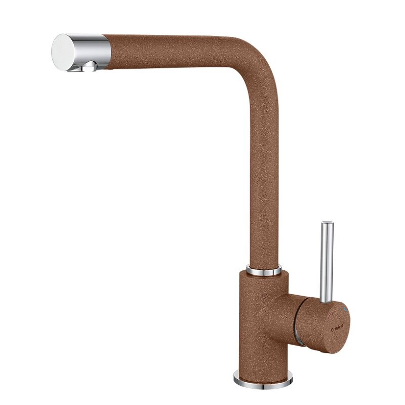 Изображение товара Смеситель GranFest 3651 терракот для кухонной мойки