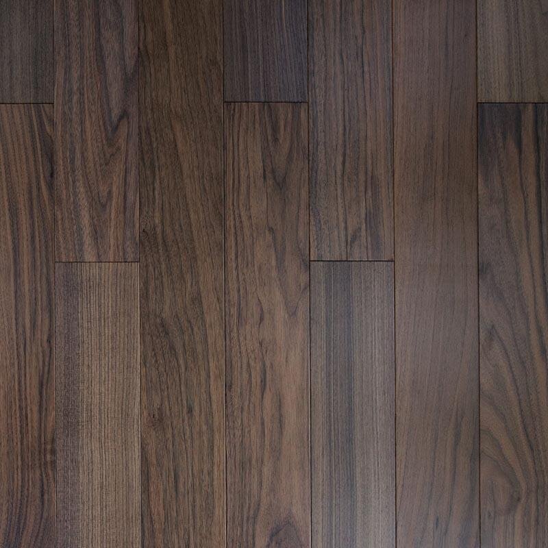 Изображение товара Инженерная доска Parketoff Goodwin из дуба американского ореха 12.5x40-120 см однополосная Германия