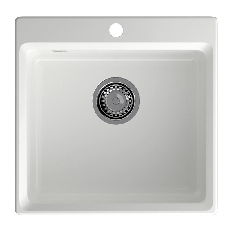 Изображение товара Кухонная мойка GranFest Level LV-510 иней 51 x 50 см искусственный камень