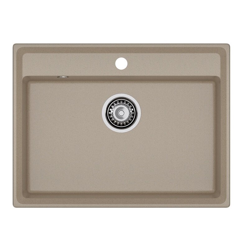 Изображение товара Кухонная мойка GranFest Level LV-660 песочный, 66 х 50 см