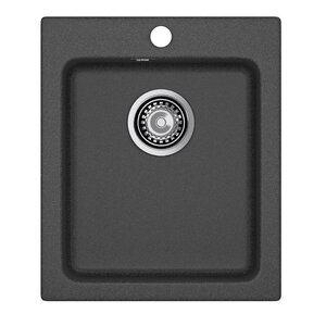 Изображение товара Кухонная мойка GranFest Practik P-505 графит, 42.7 х 50.5 см