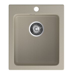 Изображение товара Кухонная мойка GranFest Practik P-505 топаз из искусственного мрамора 42.7x50.5 см