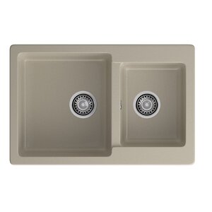 Изображение товара Кухонная мойка GranFest Practik P-780K топаз 77.5 х 50.6 см