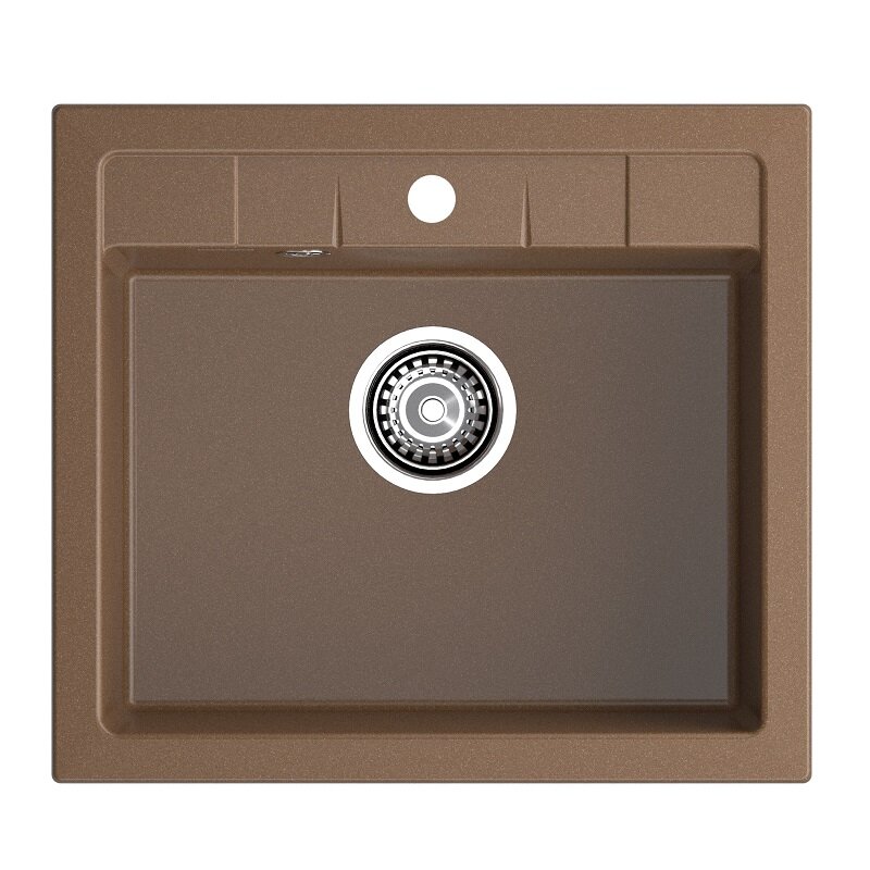 Изображение товара Кухонная мойка GranFest Quadro Q-561 терракот, 56 х 50 см