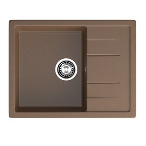 Изображение товара Кухонная мойка GranFest Quadro Q-650L терракот, 65 х 50 см