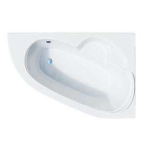 Изображение товара Ванна акриловая Corpa Nera Siena, CN05003WHR/CN05004WHL, 150 х 100 см, правая/левая, цвет белый