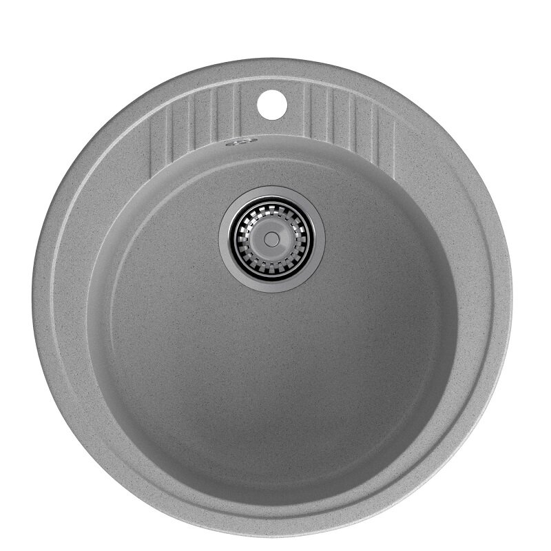 Изображение товара Кухонная мойка GranFest Rondo R-520 серый, 52 см