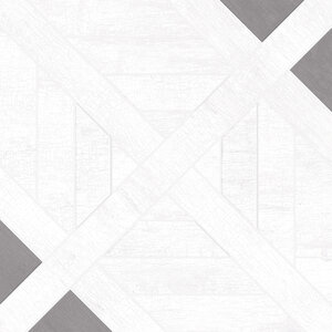 Изображение товара Керамогранит NewTrend Creta Flori Blanco GP6CEF00, 41 x 41 см, цвет серый, белый