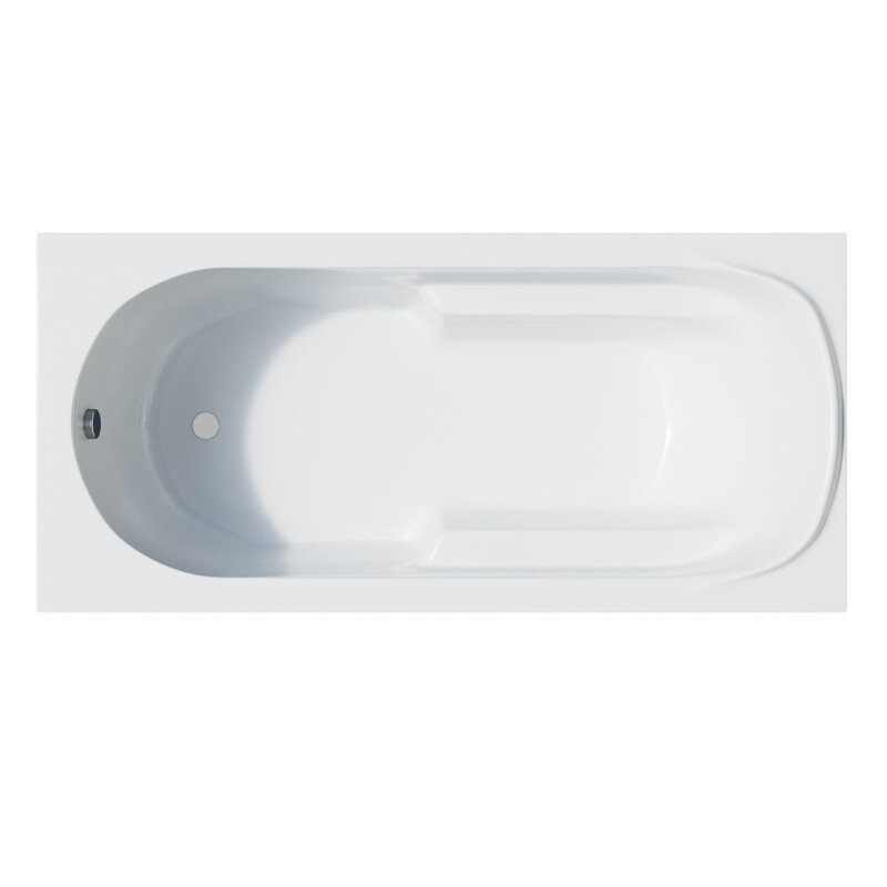 Изображение товара Акриловая ванна Corpa Nera Santi 160х75 см белая модель CN05057WH