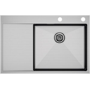 Изображение товара Мойка кухонная Paulmark Kroner-Edge из нержавеющей стали 78 см