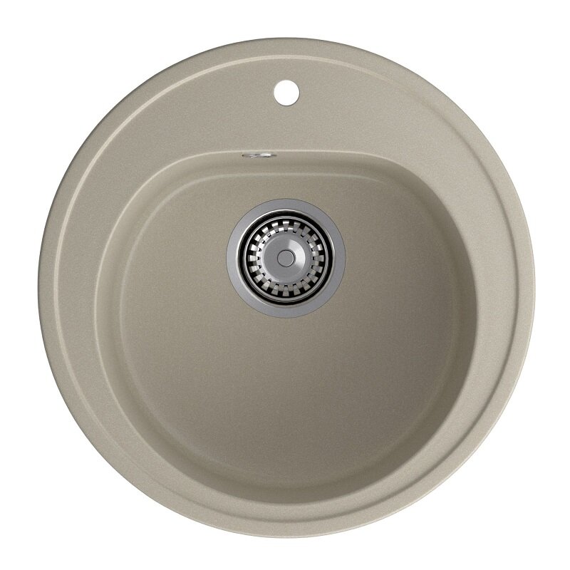 Изображение товара Кухонная мойка GranFest Rondo R-510 топаз с глубоким поддоном