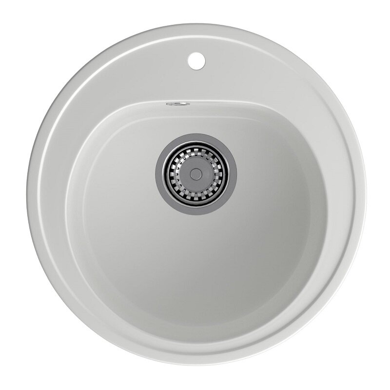 Изображение товара Кухонная мойка GranFest Rondo R-510 иней 50.5х50.8 см из искусственного мрамора