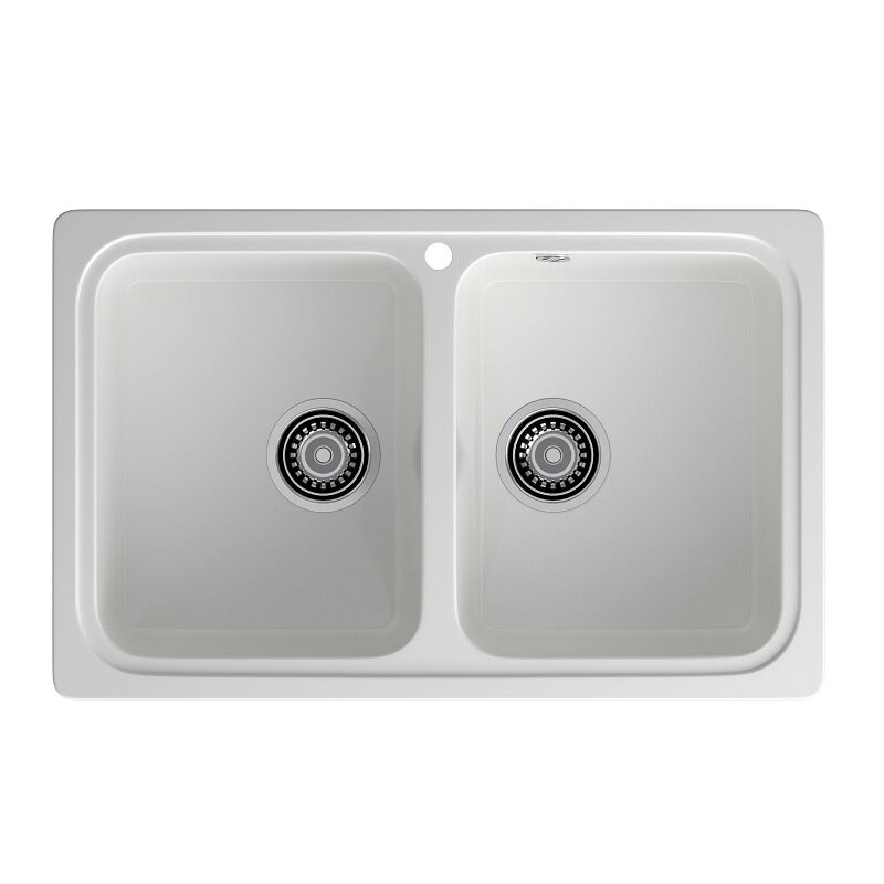 Изображение товара Кухонная мойка GranFest Standart S-780K иней, 78.6 х 50 см