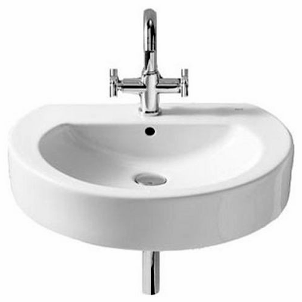 Изображение товара Раковина Roca Happening 327563000 58x49 см белая, с переливом, фаянс