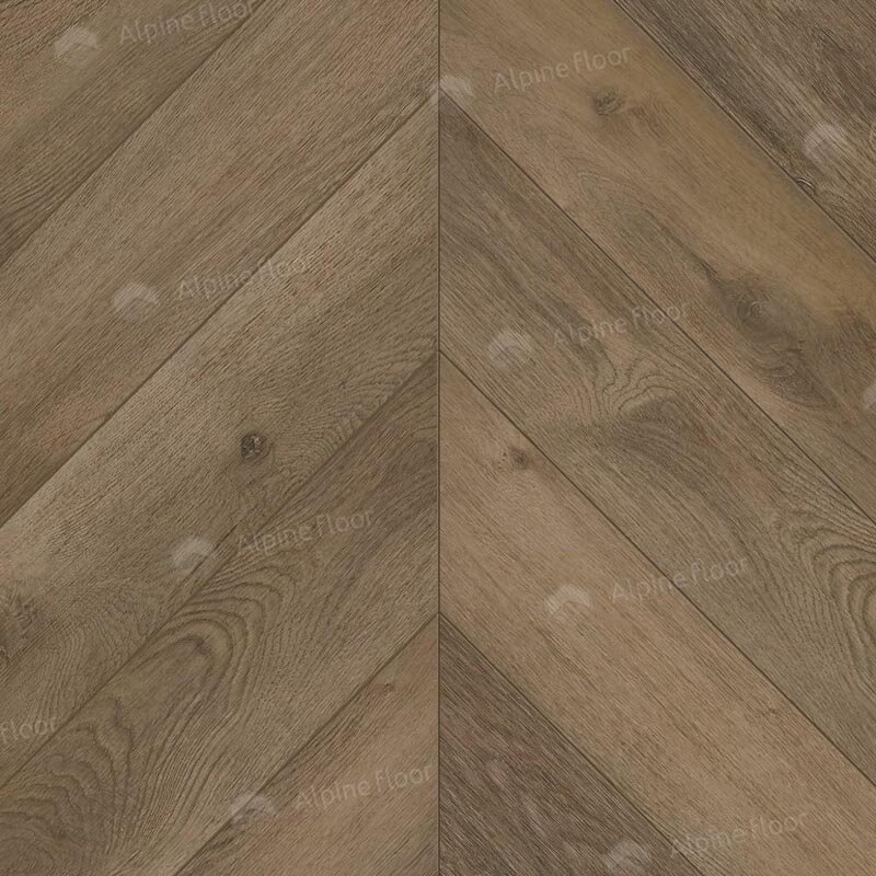 Изображение товара Виниловый ламинат Alpine Floor Chevron Alpine LVT, ECO 20-4, планка 12.7 х 55.5 см, декор Дуб Насыщенный, клеевой, 2.5 мм Изображение товара Виниловый ламинат Alpine Floor Chevron Alpine LVT, ECO 20-4, планка 12.7 х 55.5 см, декор Дуб Насыщенный, клеевой, 2.5 мм