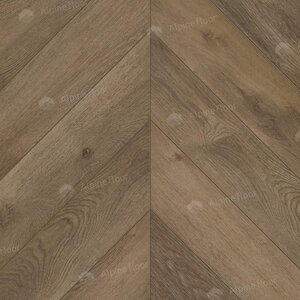 Изображение товара Виниловый ламинат Alpine Floor Chevron Alpine LVT, ECO 20-4, планка 12.7 х 55.5 см, декор Дуб Насыщенный, клеевой, 2.5 мм