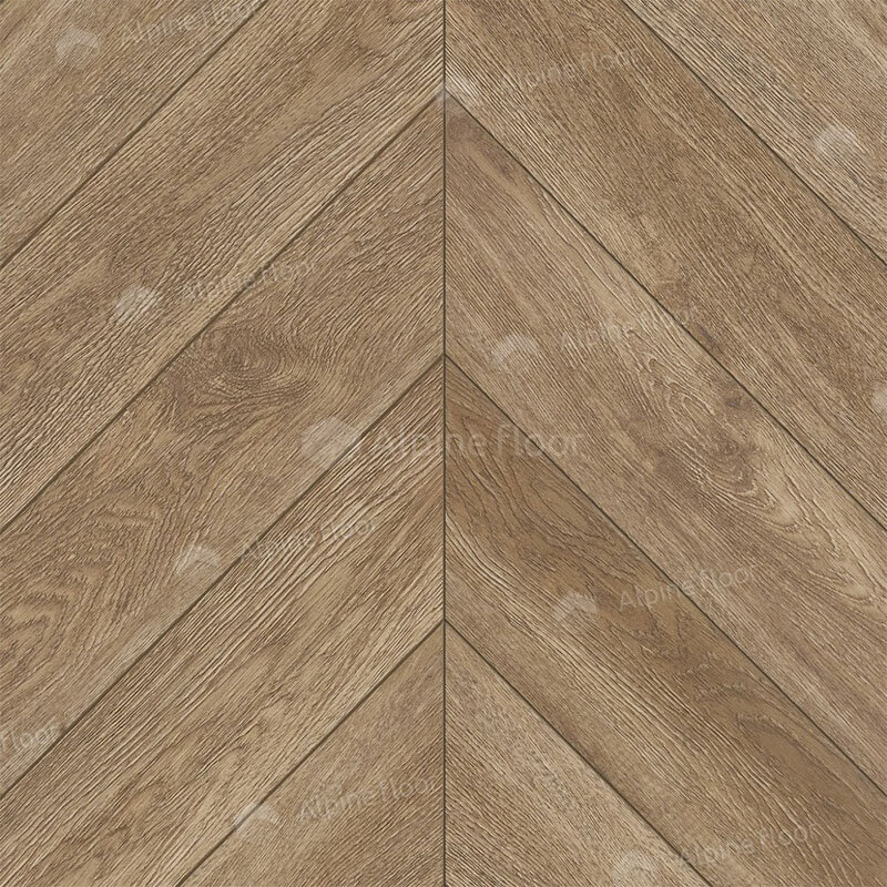 Изображение товара Виниловый ламинат Alpine Floor Chevron ECO 20-5, 12.7x55.5 см, клей, 2.5 мм, декор Макадамия