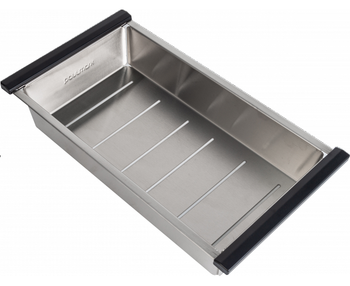 Изображение товара Коландер Paulmark Advance A375-BS 37,5 см для кухонной мойки нержавеющая сталь