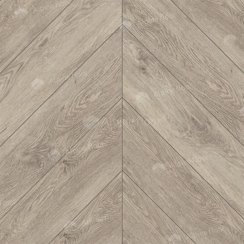 Изображение товара Виниловый ламинат Alpine Floor Chevron Alpine LVT, ECO 20-11, планка 12.7 х 55.5 см, декор Карите, клеевой, 2.5 мм