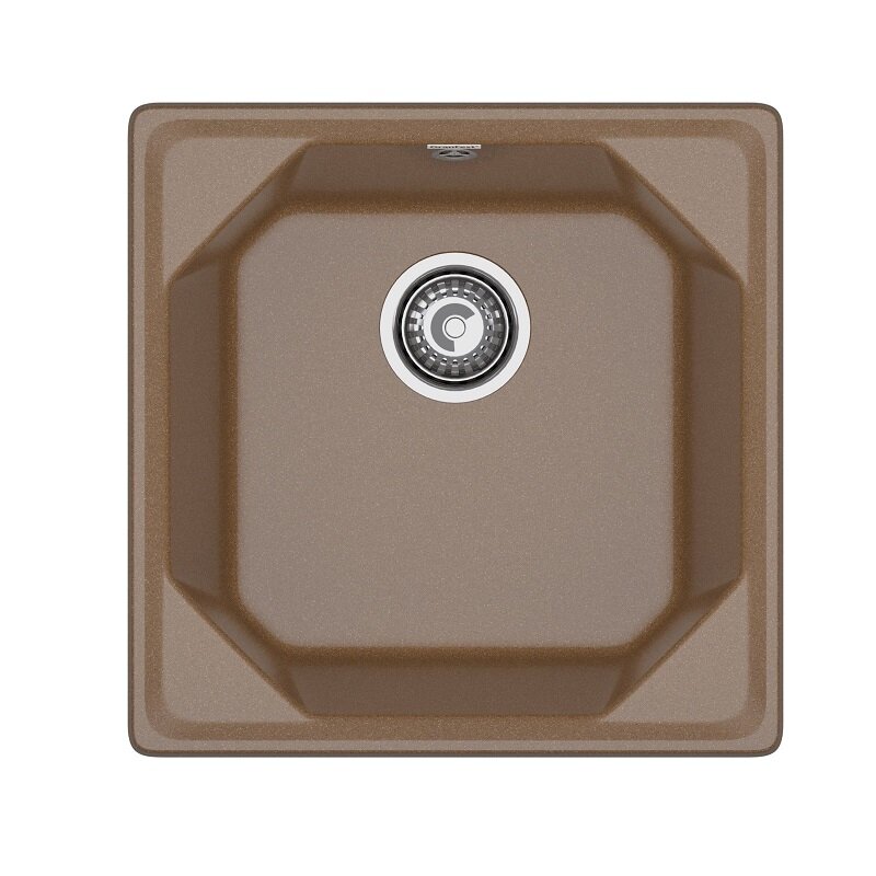 Изображение товара Кухонная мойка GranFest Unique U-500 терракот 50 х 50 см