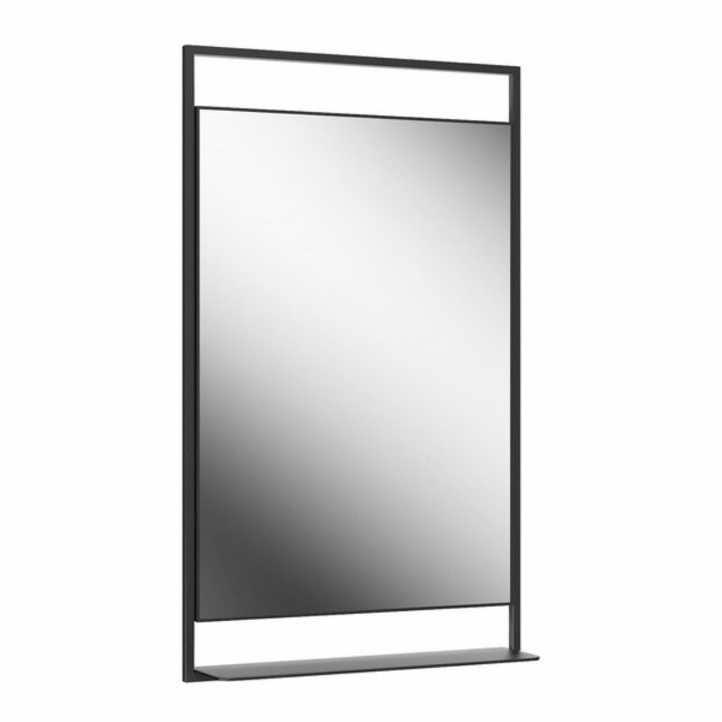 Изображение товара Зеркало Kerama Marazzi Plaza Next PL.N.mi.P.60BLK, 60 см, с LED-подсветкой, цвет черный матовый