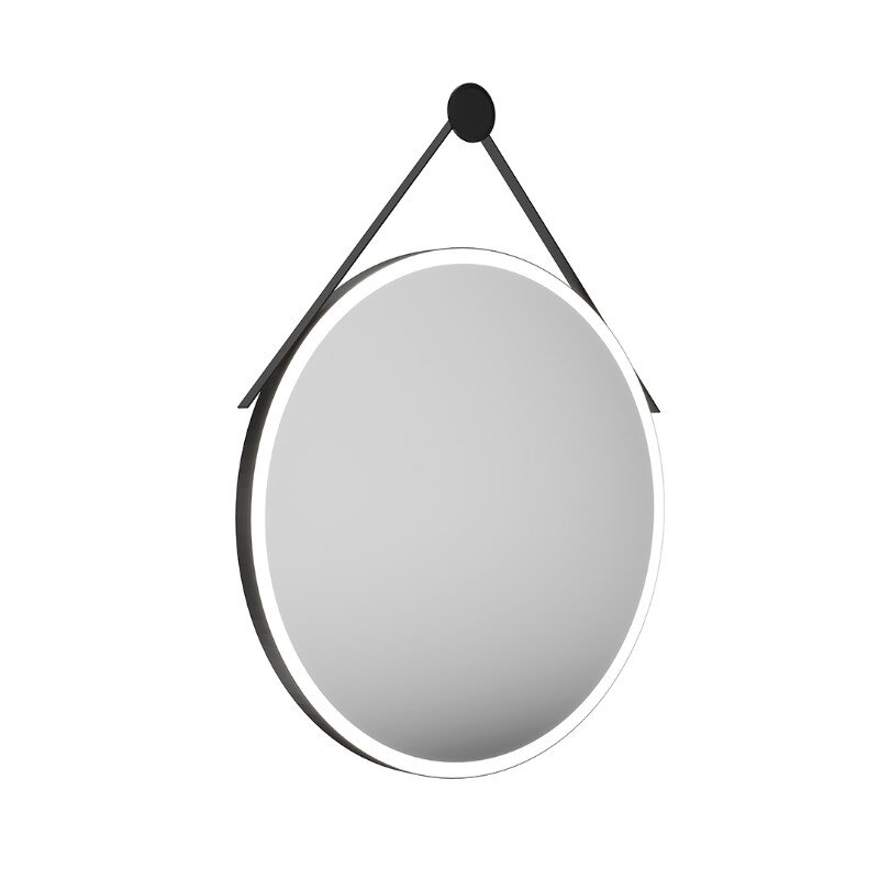 Изображение товара Зеркало Kerama Marazzi Cono CO.mi.P.70BLK, 70 см с LED-подсветкой, черный матовый