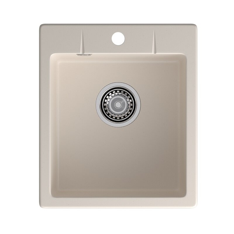 Изображение товара Кухонная мойка GranFest GF-Urban 242 белая 42х49 см для маленькой кухни