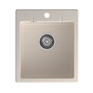 Изображение товара Кухонная мойка GranFest GF-Urban 242 белая 42х49 см для маленькой кухни