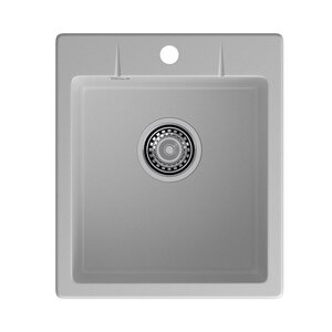 Изображение товара Кухонная мойка GranFest GF-Urban 242 серый 42х49 см с гарантией 3 года